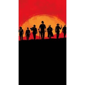 Red Dead Redemption Outlaws Gaming Poster