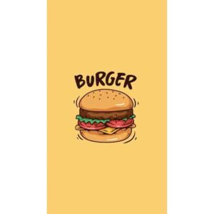 Burger Premium Quality Poster Pakistan