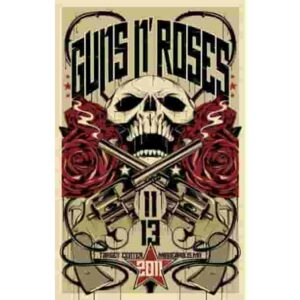 Guns N Roses 3 Premium Poster Pakistan