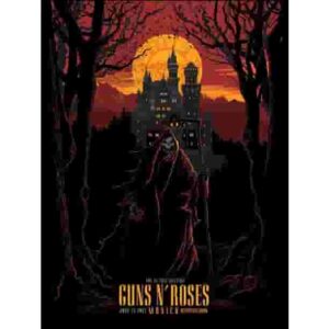 Guns N Roses 3 Premium Poster Pakistan
