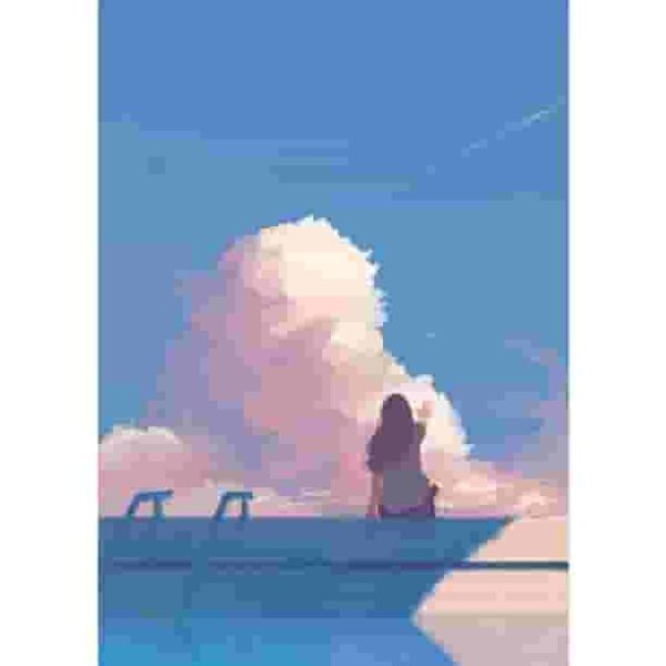 Aesthetic Girl Premium Poster Pakistan
