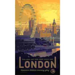 London Travel Premium Poster Pakistan