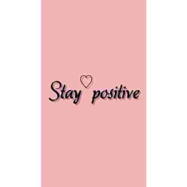 Stay Positive Premium Poster Pakistan