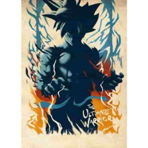 Goku Warrior Premium Wall Art Pakistan