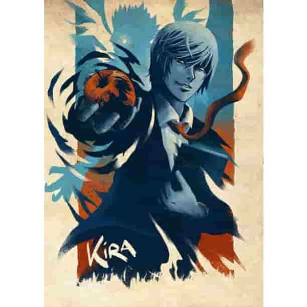 Death Note Kira Premium Wall Art Pakistan