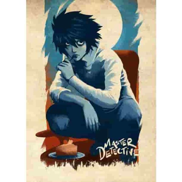 Death Note L Premium Wall Art Pakistan