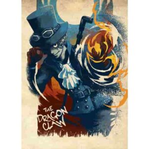 Sabo The Dragon Claw Premium Wall Art Pakistan