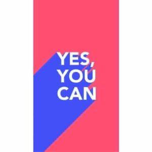 Yes You Can Premium Quality Poster Pakistan