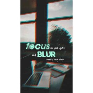 Focus On Goals Premium Wall Art Pakistan