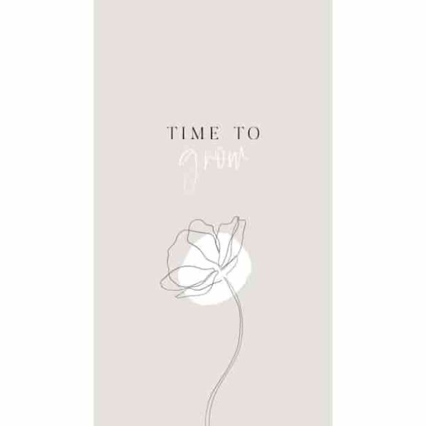Time To Grow Premium Wall Art Pakistan