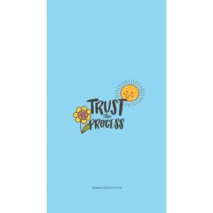 Trust The Process Premium Wall Art Pakistan