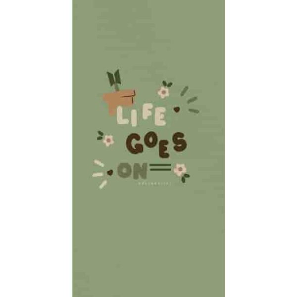 Life Goes On Premium Wall Art Pakistan
