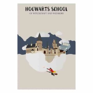 Hogwarts School Premium Wall Art Pakistan