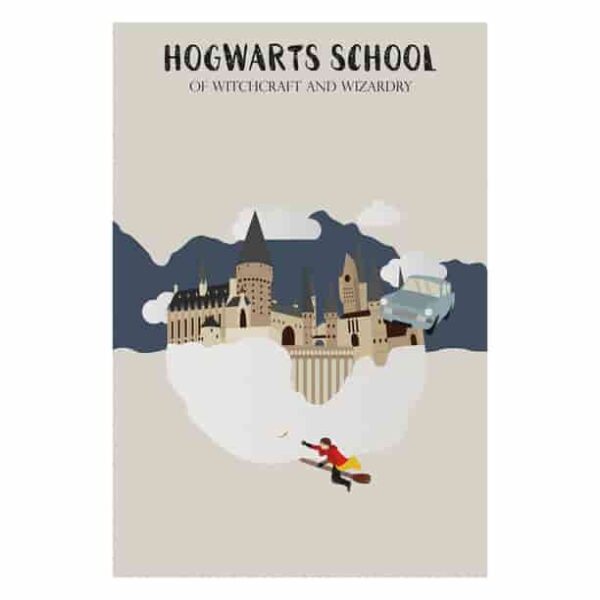 Hogwarts School Premium Wall Art Pakistan