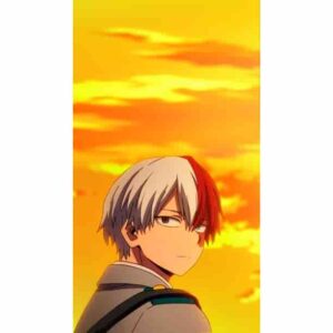 Icy Hot Shoto Todoroki Premium Wall Art Pakistan