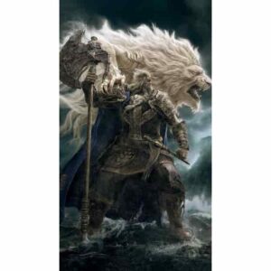 Elden Ring Lord Godfrey Premium Wall Art
