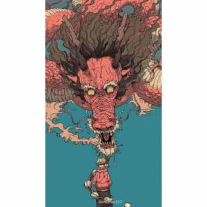 Red Dragon Premium Wall Art Pakistan