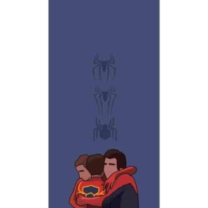 Spider Man No Way Home Spider Hug Premium Wall Art