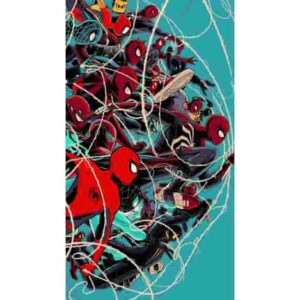 All the Spider Men ( SpiderMan ) Premium Wall Art Pakistan