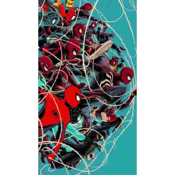 All the Spider Men ( SpiderMan ) Premium Wall Art Pakistan