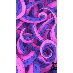 Purple Tentacles Premium Wall Art Pakistan