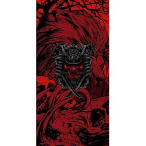 Red Samurai Premium Wall Art Pakistan