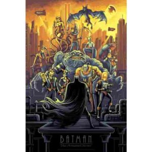 Batman Vs All Premium Wall Art Pakistan
