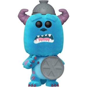 Disney: Monsters Inc 20th - Sulley + Lid, Amazon Exclusive (Flocked) Funko POP Original